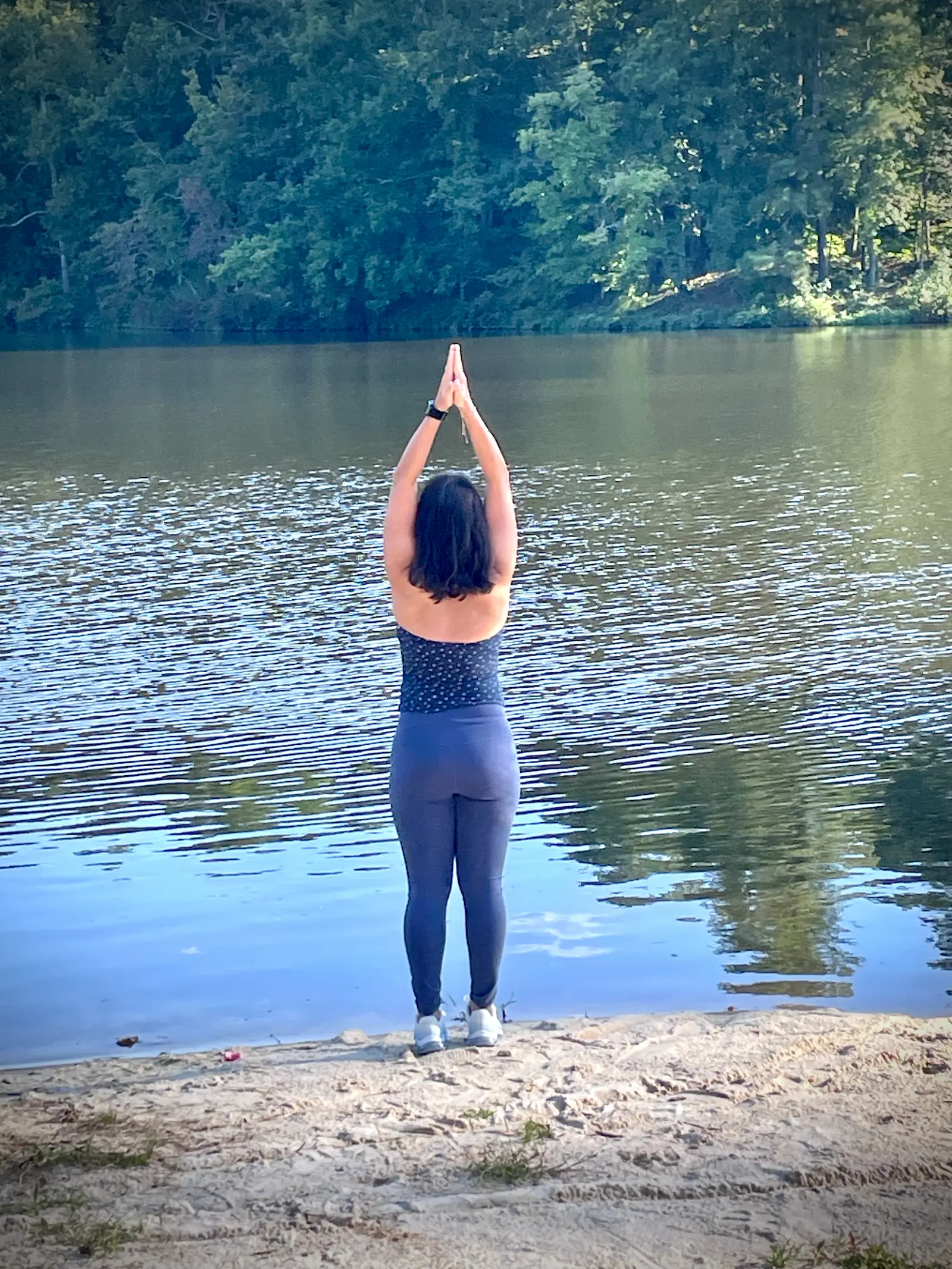 Latika Arora in nature during her wellness journey